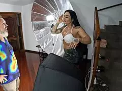 Leila Dantas Prepares Big Tits And Pussy For First Amateur Videos