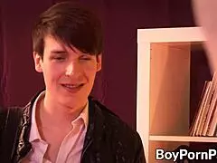 two twinks say, we just slammed each other's asses hard and jizzed together