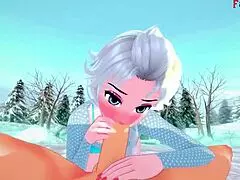 elsa having hard sex in frozen fantasy