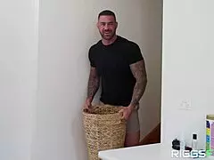 Fit babe gets caught while fucking that tight pussy with monster cock