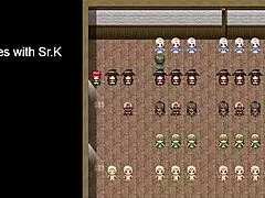 All sex scenes from oba-sans saga hentai game with lactating titty fuck and handjob