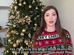 naughty photographer fucks a young model for a free photoshoot in pantyhose and stockings!