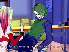 harley quinn hentai blowjob handjob cumshot gameplay