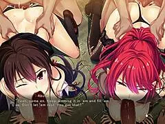 Nightmare X Vampire Part 1 With Anime Gangbang Fingering And Blowjob!