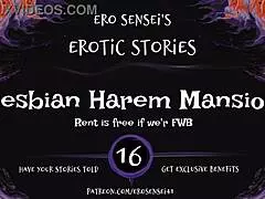 Lesbian Harem Mansion Erupts In Orgasms! Erotic Fetish Audio For Women With Real Masturbation Sounds.