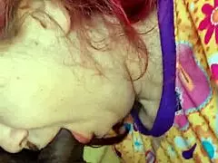 Sloppy Head And Cum In Mouth From Submissive Emo Neighbor