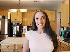 After Workout Massage Turns Teasing with Stepmom Sheena Ryder in Bedroom POV Session Part 1