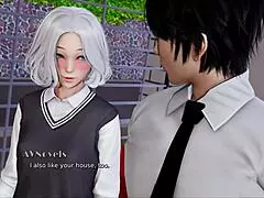 My real desire unfolds in cartoon world