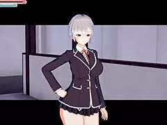 asami says, 'let's massage these big tits and have sex'