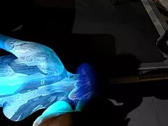 Cortana Interacts With Master Chief In 3D