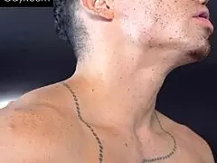 Adrian Hart Uses Bbc To Massage His Throat And Booty Hole