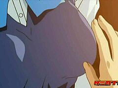 Futanari-studenter knuller hardt på akademiet i usensurert retro hentai