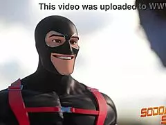 sodomysquad brings gay heroes together for a wild super group suck and fuck session