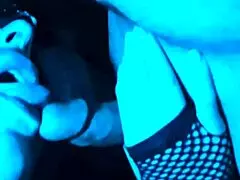 Pillow Play BBW Teases Camera Man With Handjob And Blowjob