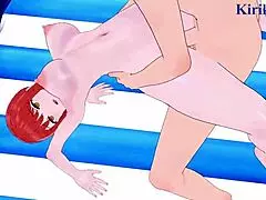 Kobeni and Makima intense sex