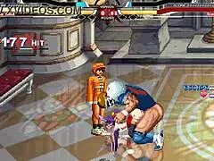 Brian faces off against izanami in an anime cartoon battle with cumshot elements