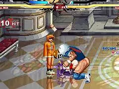 Brian faces off against izanami in an anime cartoon battle with cumshot elements