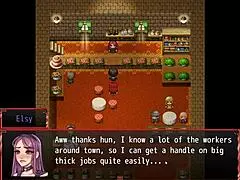 damsel loves sucking his premature cock in harem game