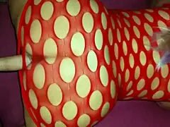 High Heels And A Bodysuit Overexcited Him To The Point Of A Creampie