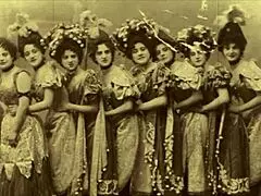 2세기 빈티지 포르노 그룹 씬 믿기지 않을 정도로 야해