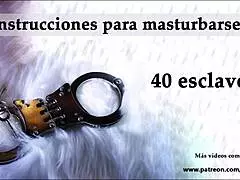 Jerk off instructions for slaves and masters, you're number 18 in spanish audio
