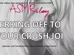 guy jerks off to his crush with asmr instructions