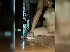 Colombian friend gives blowjob and anal to venezuelan