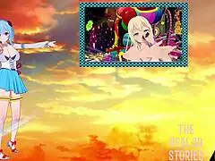 Deku Midnight hentai features intense blowjob and cumshot.