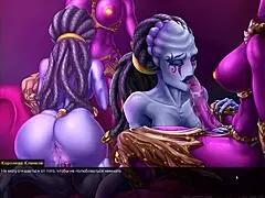 Complete gameplay of slutcraft heat of the sperm part 38