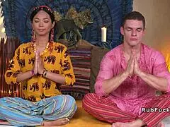 Thai masseuse seduces her client with oily hands before banging him hard. Her nuru skills leave him breathless.