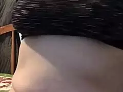 Worship This Chubby Brunette's Sexy Ass And Foot Aroma