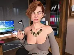 hot horny teacher gives handjob after foot massage in 3d hentai 😍