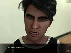 in summer vacation 33, peter explores his gay side in this hentai adventure 😏