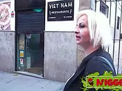 Sweet Lolly moans, 'Drill my ass with that big black cock now.'