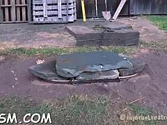 Extreme Sadomasochism with Rabbit Toy and Sloppy Blowjob