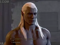 Baldurs Gate 3 naked Astarion gay sex scenes raw!