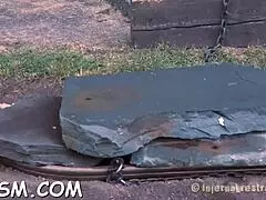 Extreme Sadomasochism with Rabbit Toy and Sloppy Blowjob