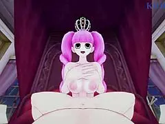 perona and carrot have intense sex in one piece pov hentai with creampie