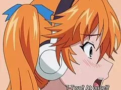 귀여운 헨타이 여자가 야생 애니 액션에서 무검열 섹스 즐김