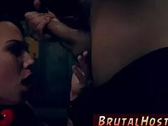 you're my bound ebony teen in hardcore bondage domination... aidra fox and kharlie stone get extreme