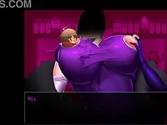 Κυρίαρχα βυζιά ρουφιούνται σε hentai παιχνίδι