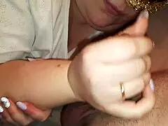 Hot SENSUAL CLOSEUP BLOWJOB from CURVY RUSSIAN BBW she SUCKS COCK WATCHES YOUR EYES and EATS YOUR CUM