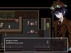 Stop the hot blonde thief from stealing! Detective Girl intervenes!