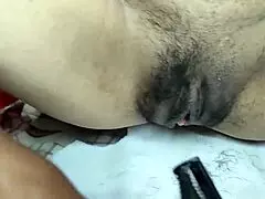 Fucking hot Indian step sister after shaving her smooth pussy