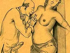 Hey, ever seen vintage erotic drawings like these?