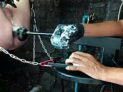 Enjoying the big black dick sex machine in this anime hentai scene 😏