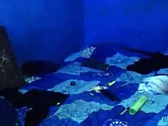 We painted our bodies and got so horny, they say in roleplay.