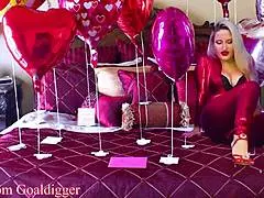 Worship these smelly dirty shoes in valentines fuck!