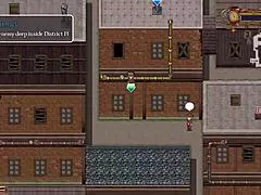 garota detetive luta contra um velho e seu robo gigante - detective girl of the steam city - parte 7 😏