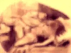 vintage erotic drawings with retro cartoon style